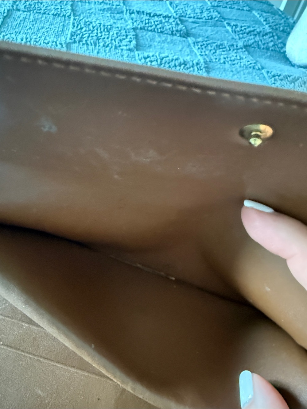 Louis Vuitton Monogram Vernis Brown Patent Snap Wallet - Picture 13 of 15